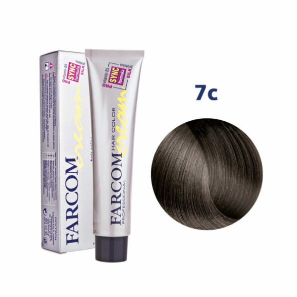 Farcom Hair Color Cream No.7C 1
