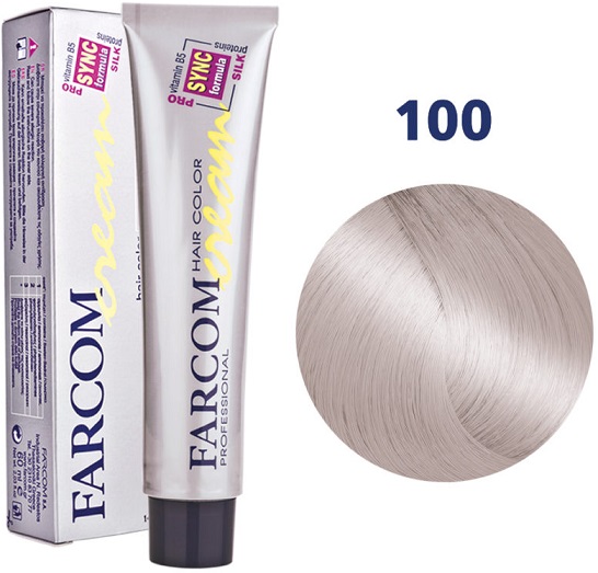 Farcom Hair Color Cream No.100