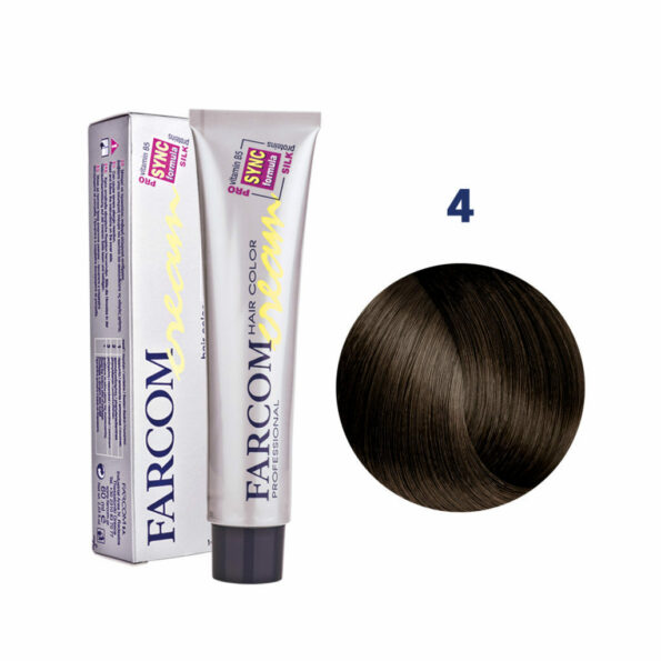 Farcom Hair Color Cream No.4