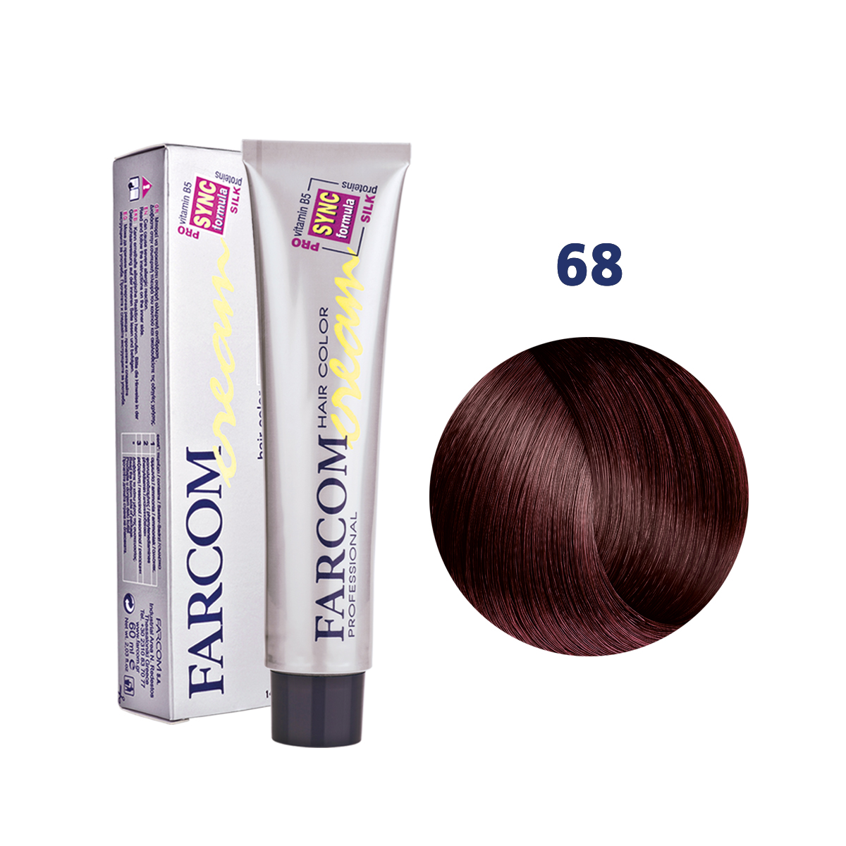 Farcom Hair Color Cream No.68