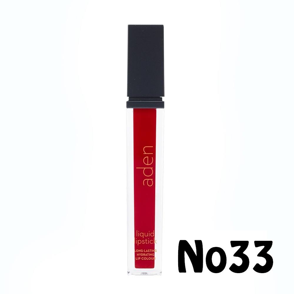 Aden Liquid Lipstick No.33 – Chery