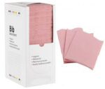 Πετσέτες Manicure Μίας Χρήσεως 125τμχ Ροζ
