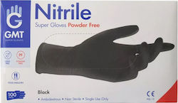 Γάντια Νιτριλίου Μαύρα ΝοXL - Medical Examination Gloves XL 1