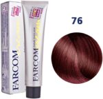 Farcom-Hair-Color-Cream-Βαφή-Μαλλιών-60ml-N76-Ξανθό-Σκούρο-Χάλκινο-Ιριζέ.