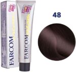 Farcom-Hair-Color-Cream-Βαφή-Μαλλιών-60ml-Ν48-Καστανό-Χάλκινο-Ακαζού