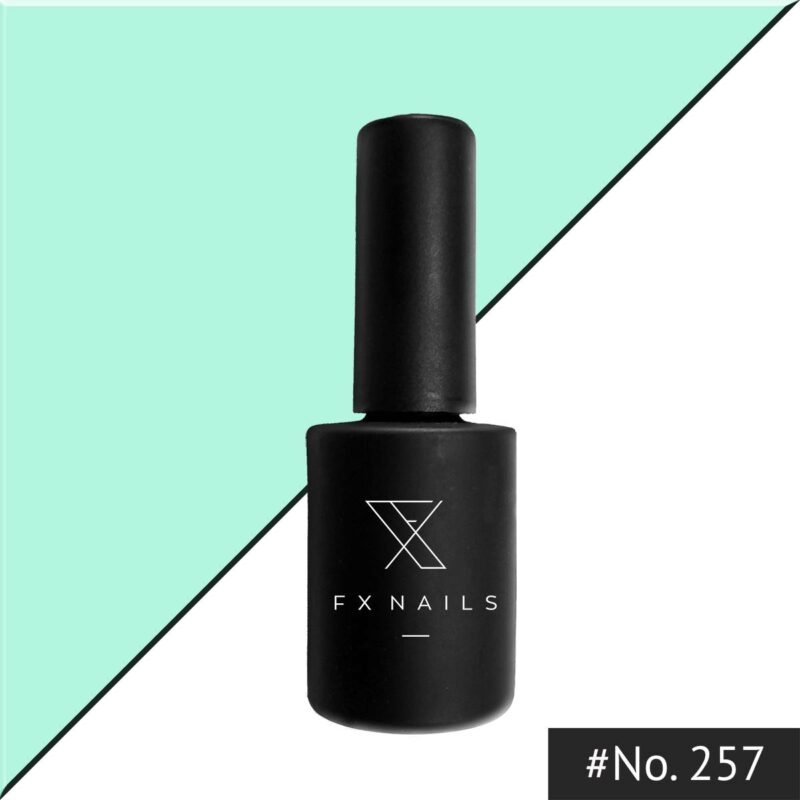 Ημιμόνιμο Βερνίκι AnGel FXnails No257 - Gel Polish 15ml Mint 1