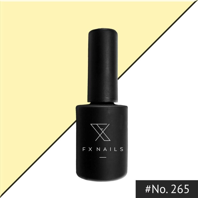 Ημιμόνιμο Βερνίκι AnGel FXnails No265 - Gel Polish Banana (Μπανανί) 1