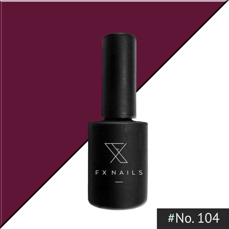 Ημιμόνιμο Βερνίκι AnGel FXnails No104 - Gel Polish 15ml 1