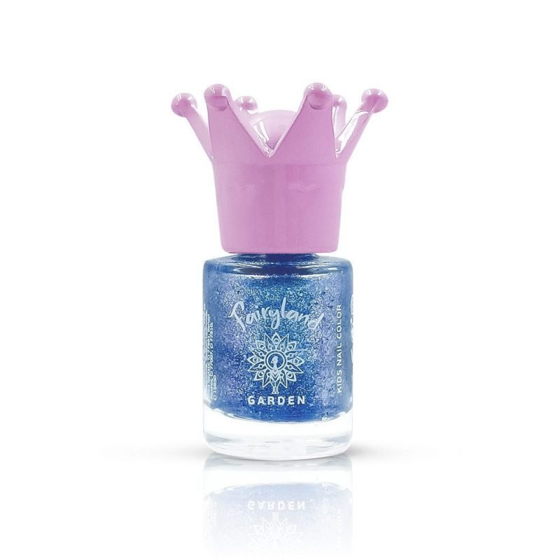 Garden Fairyland Nail Polish Glitter Blue Betty 1 7.5ml 1