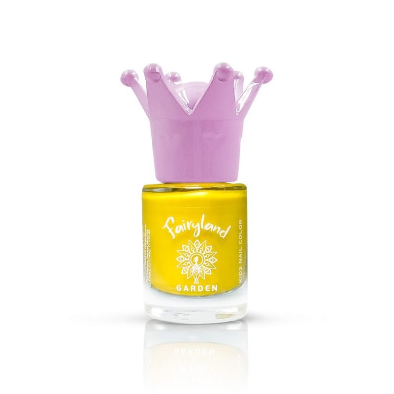 Garden Fairyland Yellow Jiny 3, Παιδικό Βερνίκι Νυχιών Με Άρωμα Φράουλα 7,5ml. 1
