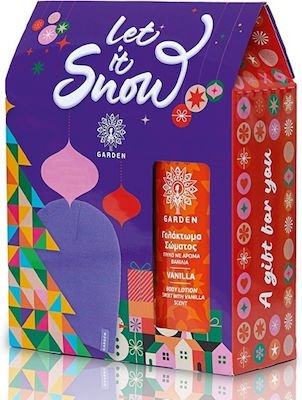 Garden Xmas Promo Pack Ενυδατικό Γαλάκτωμα Σώματος Βανίλια 500ml & Σκούφος Μωβ 1τμχ 1