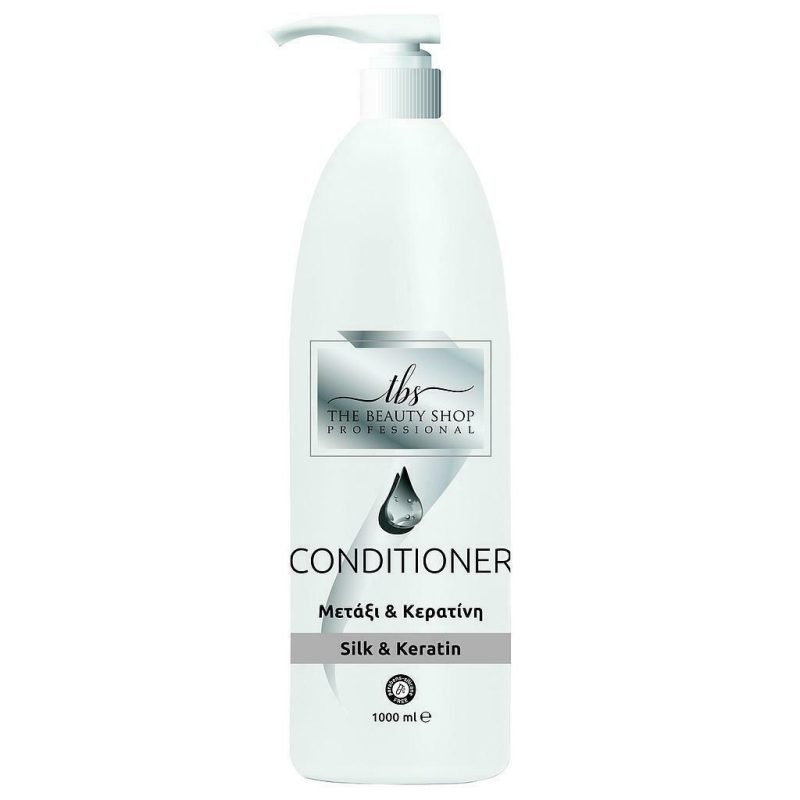 Silk & Keratin Conditioner Αναδόμησης/θρέψης για Όλους τους Τύπους Μαλλιών 1000ml 1