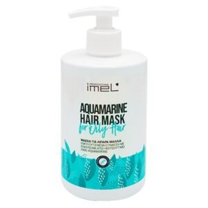 Imel Aquamarine Hair Mask For Oily Hair 500ml - Μάσκα για λιπαρά μαλλιά
