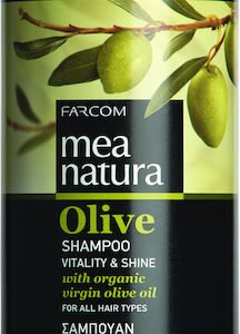Farcom Mea Natura Olive Σαμπουάν Ενυδάτωσης & Λάμψης για Όλους τους Τύπους Μαλλιών 300ml