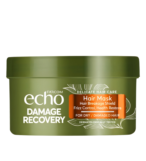echo-damage-recovery-hair-mask-400ml-front ECHO ΜΑΣΚΑ ΜΑΛΛΙΩΝ DAMAGE RECOVERY 250ML 1