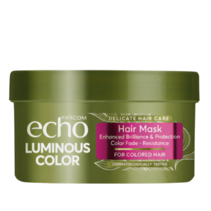 ECHO ΜΑΣΚΑ ΜΑΛΛΙΩΝ LUMINOUS COLOR 250ML  Μάσκα για βαμμένα μαλλιά